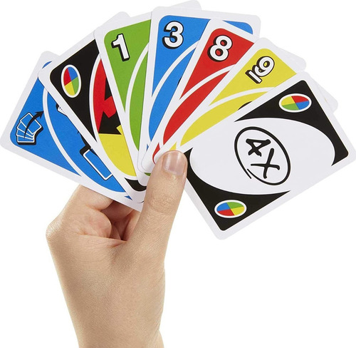 Juego Uno Attack Mega Hit Con Repartidor De Cartas Aleatorio