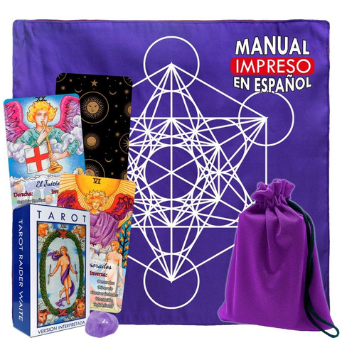 Tarot Rider Waite Principiantes Interpretado Cubo Metatron