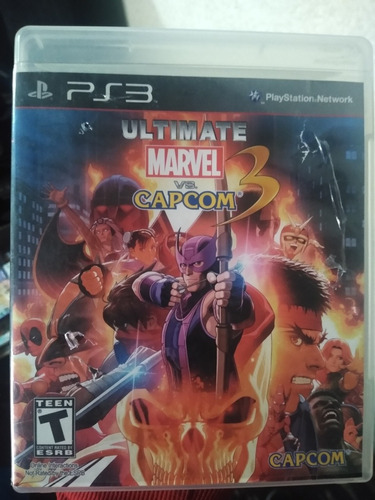 Video Juego Últimate Marvel Vs Capcom Playstation 3 Ps3 Físi