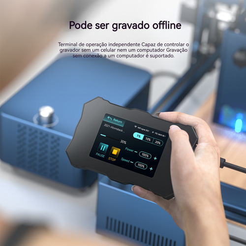 Gravadora Corte A Laser Cnc Atomstack A20 Pro 20w E Rolo