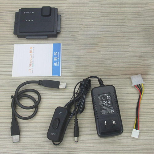 Ide Sata Para Conversor De Adaptador Usb 2.0 Suporte 5tb,