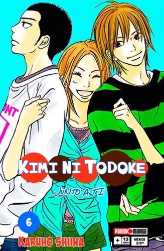 Kimi Ni Todoke #6: Kimi Ni Todoke #6, De Karuho Shiina. Serie Kimi Ni Todoke #6, Vol. Kimi Ni Todoke #6. Editorial Panini, Tapa Blanda En Español, 2016