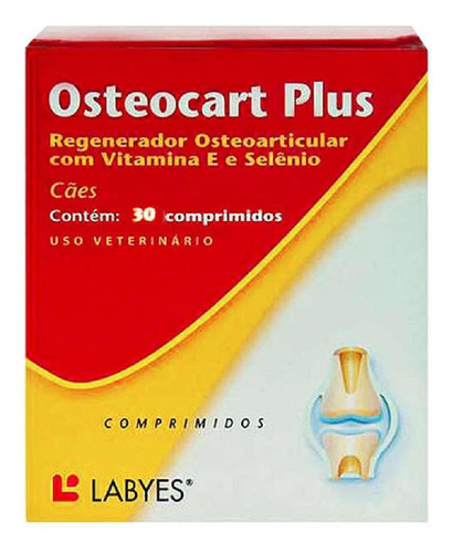 Osteocart Plus Regenerador Osteoarticular - 30 Comprimidos