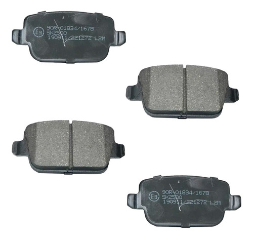 Pastillas De Freno Traseras Volvo S80 V70 3.2 2007-2010 Lpr