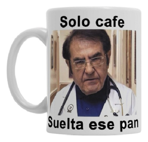 Taza Cerámica Dr Nowzaradan Suelta Ese Pan - Con Cajita