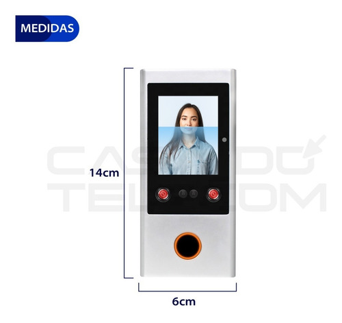 Controle De Acesso Maxima Segurança C/reconhecimento Facial