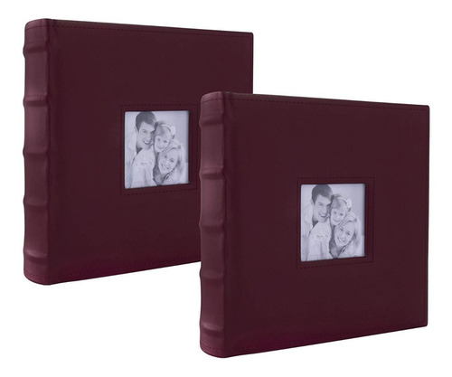 Álbum Fotográfico Para 400 Fotos Set Paquete 2 Piezas
