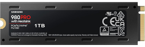Ssd Samsung, Mz-v8p1t0cw, 980 Pro, 1tb Pcie Gen 4 Nvme M.2