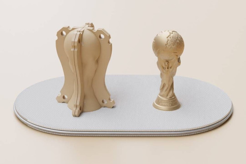 Molde Copa Del Mundo 25cm- Escultura O Maceta