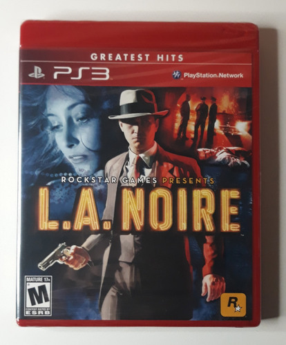 L.a. Noire Ps3 Midia Física