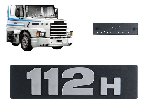 Emblema Letreiro Modelo Para Scania 112h R/t (528789)