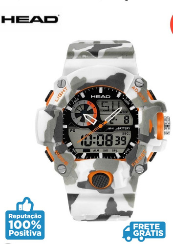 Relógio Masculino Head Watches Freerid Prova D'água
