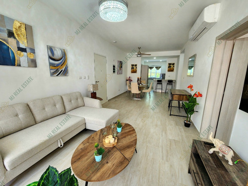 Apartamento Amueblado En Punta Cana, Los Corales, 2 Habitaciones