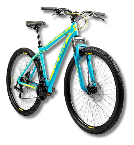 Mountain Bike Olmo Wish 290 Col Celeste/amarillo Cuadro 20