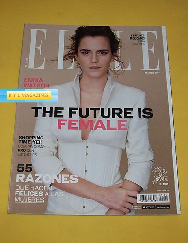 Emma Watson Revista Elle Mexico 2017 La Bella Y La Bestia