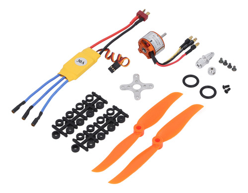 Kit De Propulsor De Motor Rc 30a Esc 2212 6t 2200kv Sin Esco