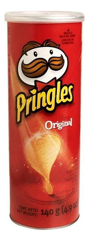 Pack X 6 Unid. Papas Fritas Orig124 - 137 Gr Pringles Snac