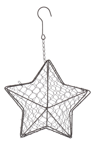 Cesta Con Forma De Estrella De Cinco Puntas Para Decoración