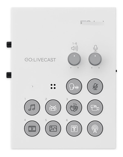 Interface Roland Go:livecast Live Streaming P/ Smartphones