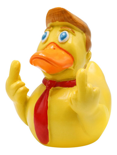 Figura De Pato De Dedo Medio Para Decoración De Escritorio
