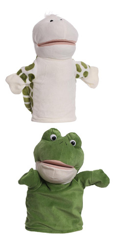 Marionetas De Peluche De Animales De Tortuga Rana