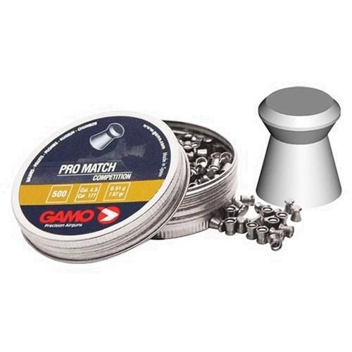 Balines Gamo Pro Match 4.5 X250 Blanco - Aire Comprimido Co2