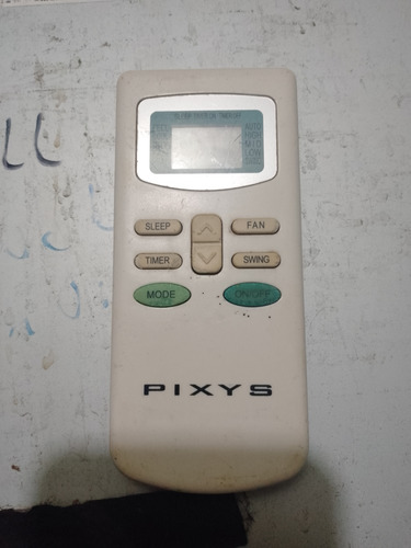 Control Remoto Aire Acondicionado Pixis 12000 Btu 