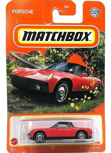 Matchbox 1971 Porsche 914 - Linha Básica 2021