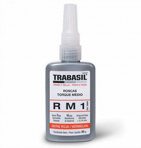 Adhesivo Instantáneo Trabasil Rm1 (50gr) -- Roll Steel --