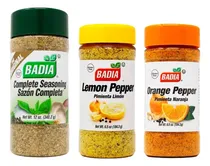 Comprar Sazón Completa Badia + Pimienta Limón Y Pimienta Naranja 