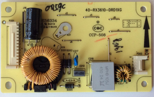 Led Driver Para Tv 40-rx3610-drd1xg / E56334 / Ccp-508 (Usado)