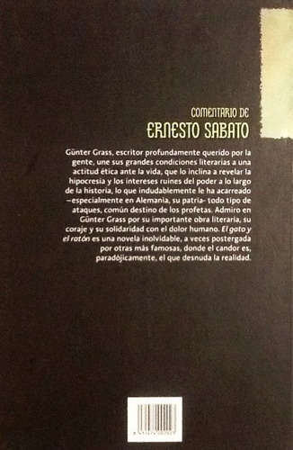 El Gato Y El Ratón - Günter Grass