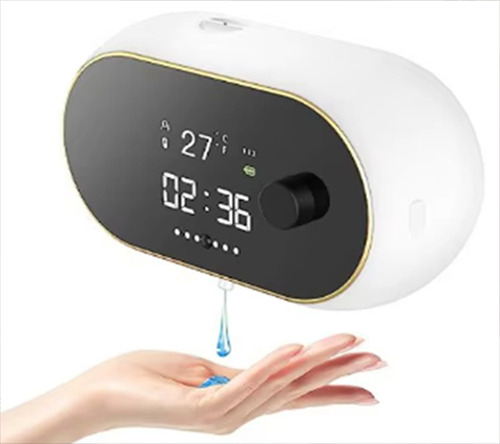 Dispenser De Jabon Gel Con Sensor Casa Inteligente Blanco
