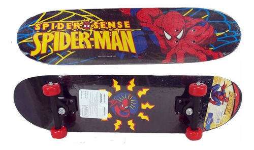 Patineta Spiderman 80x20 Cm Original Marvel