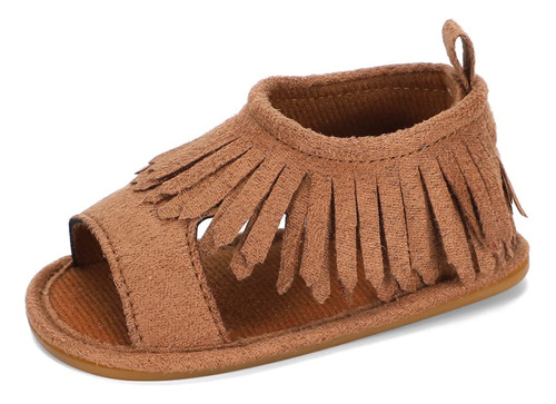 Sandalias Antideslizantes De Verano Para Bebs Y Nias, Marrn