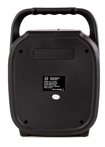 Imagen 5 de 5 de Parlante Unnic Soundflow Fm Uc-sp24 Portátil Con Bluetooth Negro 220v