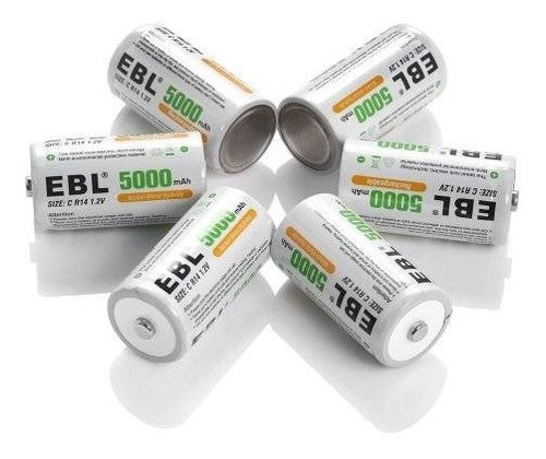 Baterías De La Célula Ebl C Battery Industrial 5000mah Ni-mh