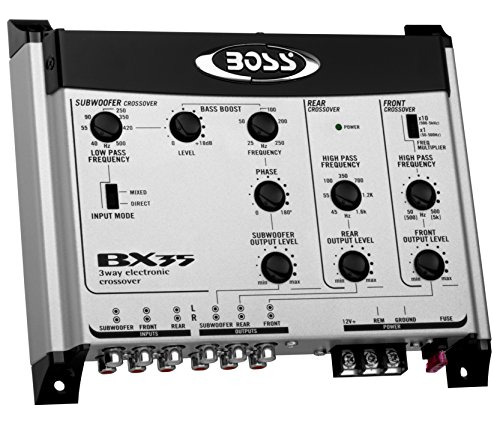 Bx35 Electronic Car Crossover Pre Amp De 3 Vías Ajusta...