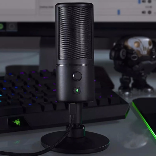 Imagen 5 de 7 de Microfono Streamer Gamer Razer Seiren X Usb Twitch Youtube