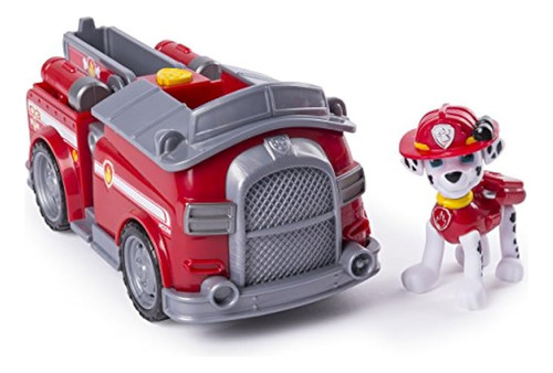 Camión De Bomberos Transformador Paw Patrol Marshall Con Cañ