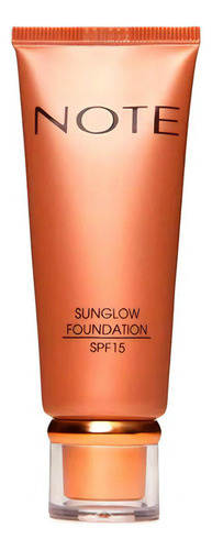 Base de maquillaje en cremoso Note Cosmetique Sun Glow Foundation tono 30 - 35mL