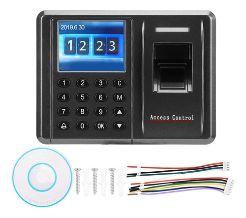 Control De Acceso Tcp Ip Lcd, Huella Dactilar, Asistencia, 1