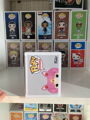 Imagen 4 de 5 de Funko Pop Sailor Moon Chibi Moon 295 Sticker Bornes Nobles