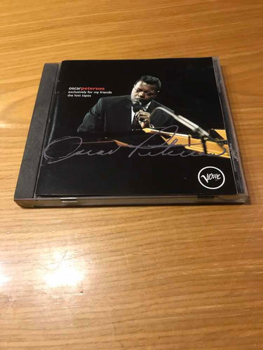 Oscar Peterson Exclusively For My Friends Cd Jazz Lost Tap 