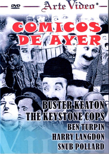 Comicos De Ayer - Buster Keaton, Keystone Corps, Ben Turpin