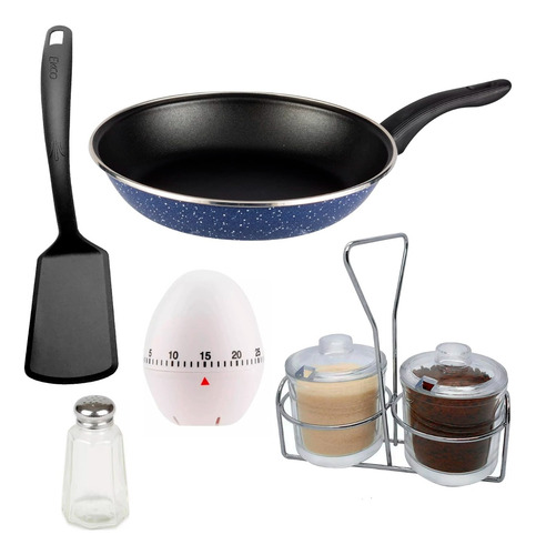 Sartén Ekco Antiadherente 24cm - 7 Piezas