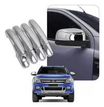 Comprar Kit Cubre Manijas + Cubre Espejos Cromados Ranger 2012\u002F2020
