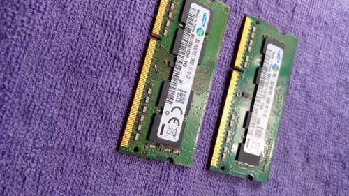 Imagen 2 de 6 de Memoria Ram Laptop Samsung 2gb 1rx8 Pc3 10600s