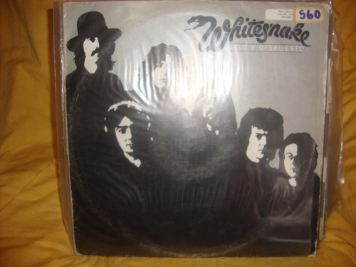 Vinilo Whitesnake Listo Y Dispuesto + Insert Bi1