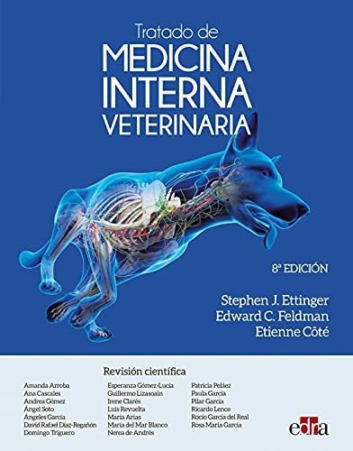 Tratado De Medicina Interna Veterinaria 8ª Edición (2 Vols.), De Ettinger, Stephen J.. Editorial Edra, Tapa Dura, Edición 8va. En Español, 2021